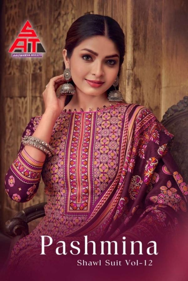 Sat Pashmina Vol-12 Pashmina Designer Exclusive Dress Material